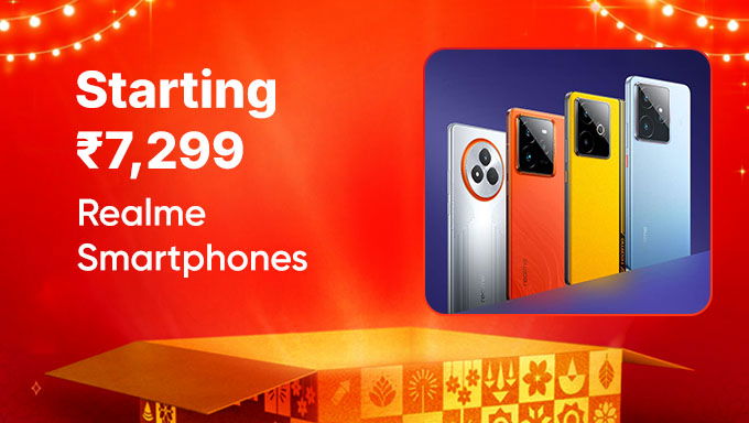 Realme Smartphones | Starting ₹7,299 | Amazon India Deals