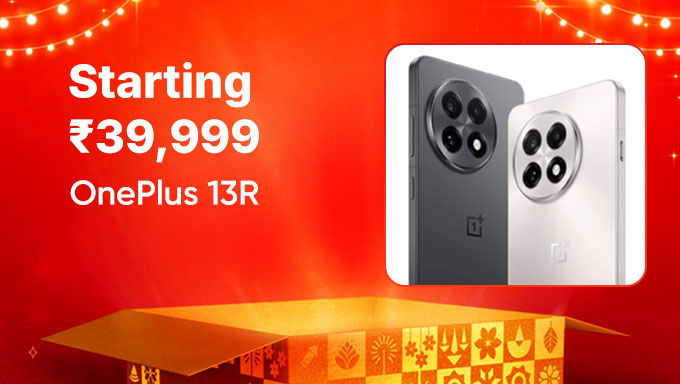OnePlus 13R | Starting ₹39,999 | Hot Deal on Amazon