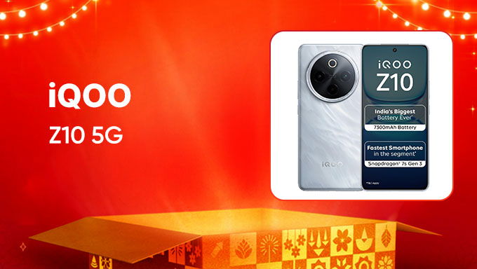 iQOO Z10 5G | India’s Biggest Battery Smartphone