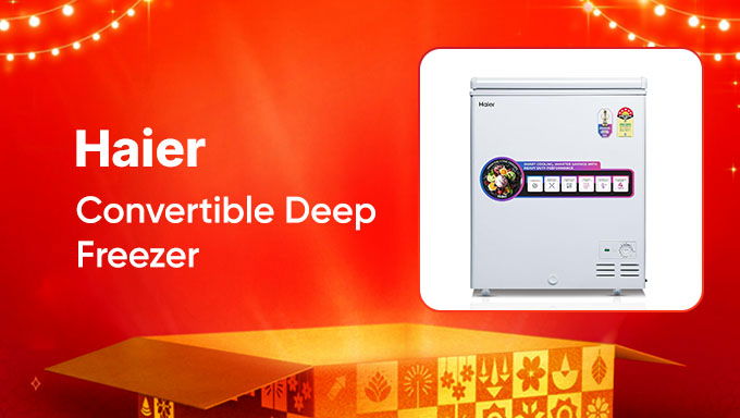 Haier | Convertible Deep Freezer