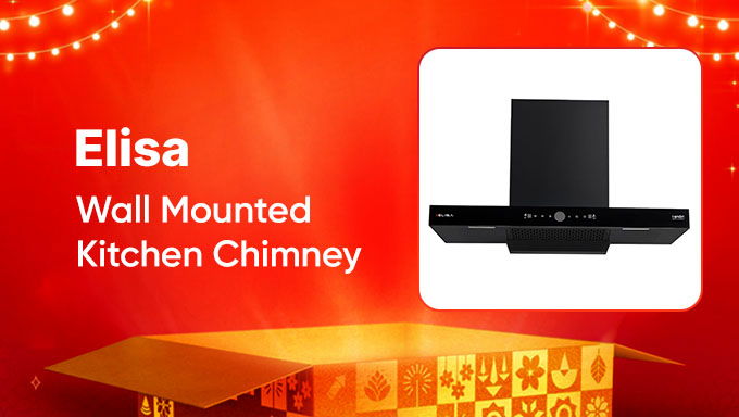 Elisa & More | Wall-Mounted Kitchen Chimneys