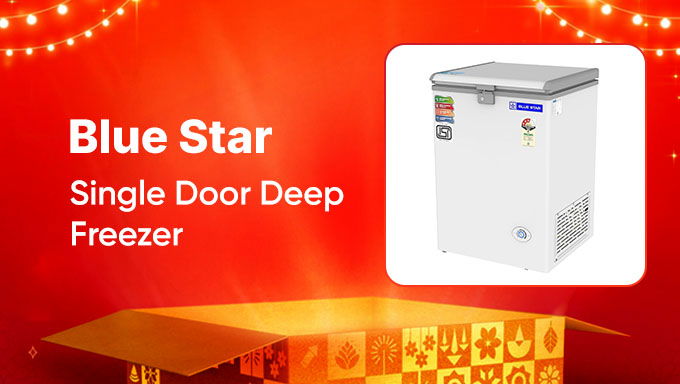 Blue Star | Single Door Deep Freezer