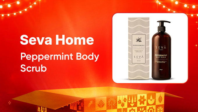 Seva Home | Peppermint Body Scrub | Refresh & Rejuvenate Your Skin