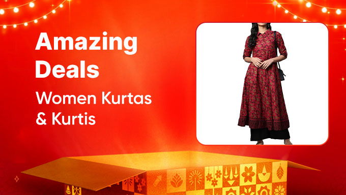 Amazing Deals | Women Kurtas & Kurtis