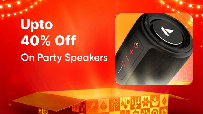 Party Speakers | Flat 40% OFF