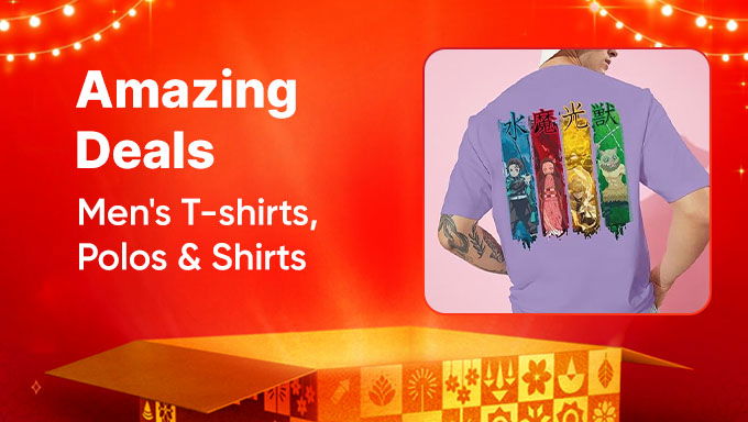Amazon | Amazing Deals on Men’s T-Shirts, Polos & Shirts