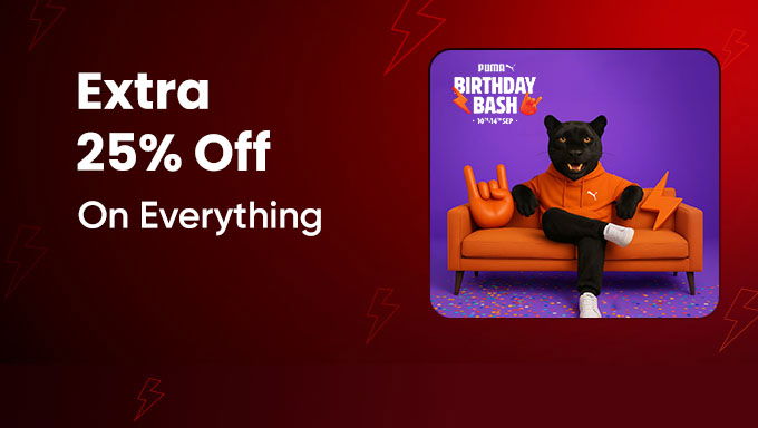 PUMA Birthday Bash | Extra 25% Off Everything