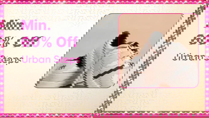Urban Steps | Minimum 60% OFF on Stylish Footwear