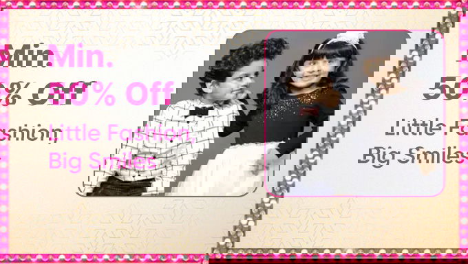 Little Fashion | Minimum 50% OFF on Kids' Styles