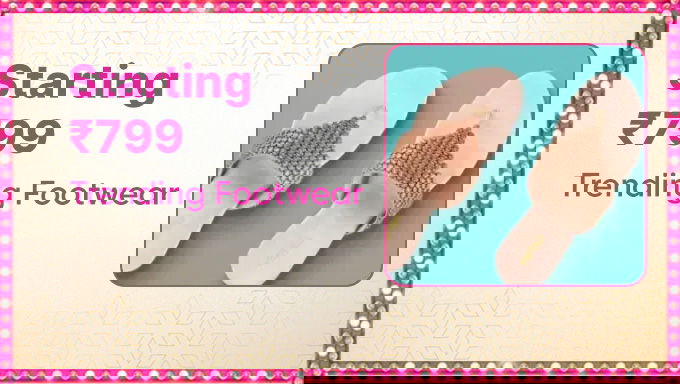 Trending Footwear Starting From Rs.799 