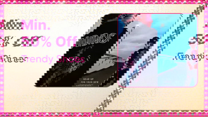 Minimum 50% Off On Trendy Footwear For Kids