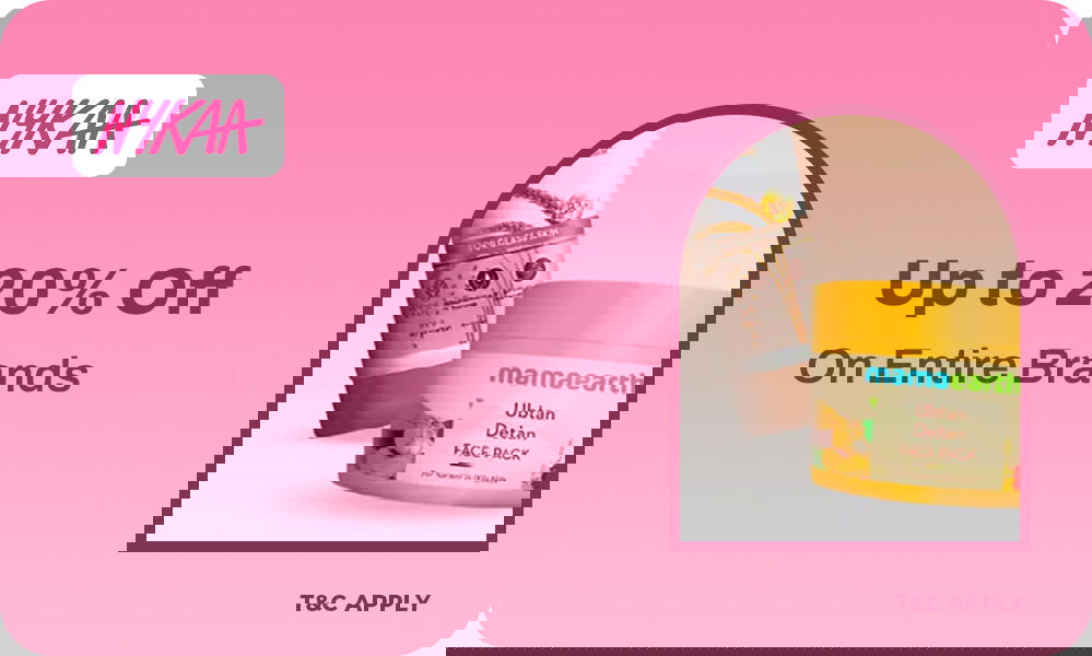 Upto 20% Off On Mamaearth Products