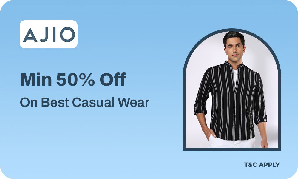 Min 50% Off On Best Casual Wear