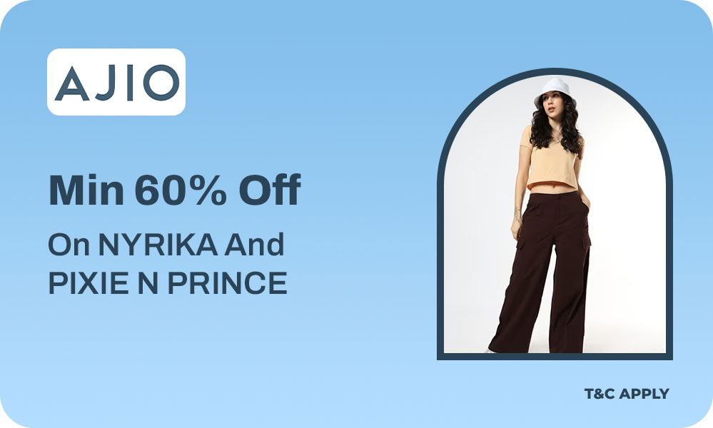 Min 60% Off On NYRIKA And PIXIE N PRINCE