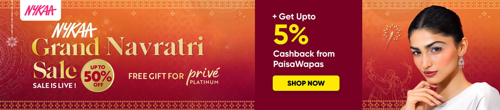 Nykaa Diwali Dhamaka Sale