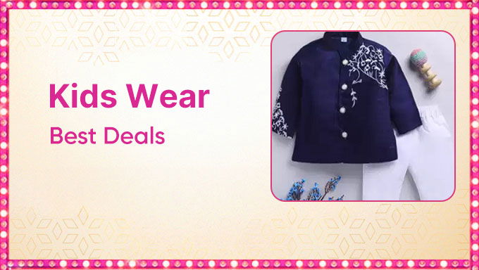 Kids' Ethnic Wear | Stylish Kurtas, Lehengas & More | Under ₹500