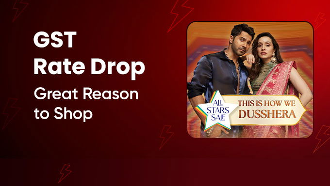 AJIO All Stars Dussehra Special | Flat 50-90% OFF + Bank Offers & Cashback!!