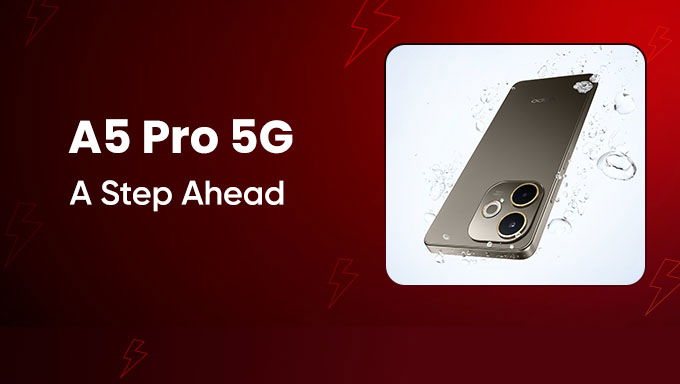 Buy The OPPO A5 Pro 5G 8/128GB @ Lowest Price Of Rs.13,720 Only