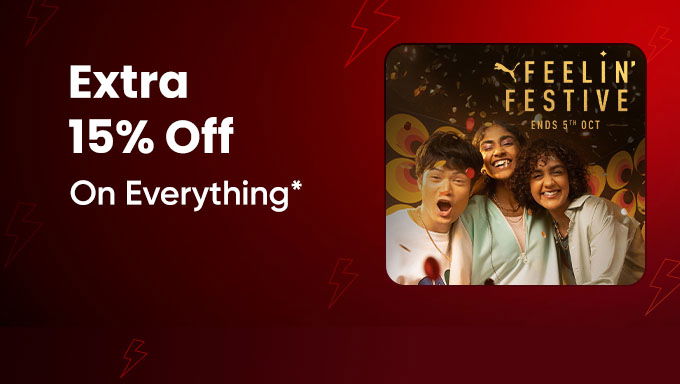 Festive Special Sale | Extra 15% OFF On Clothing & Fashion Accessories