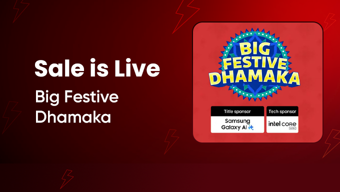 Flipkart Big Festive Dhamaka| Upto 75% Off & Extra 10% Bank Discount