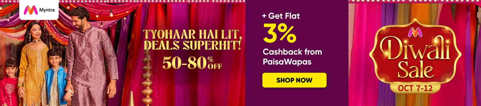 Myntra Diwali Sale