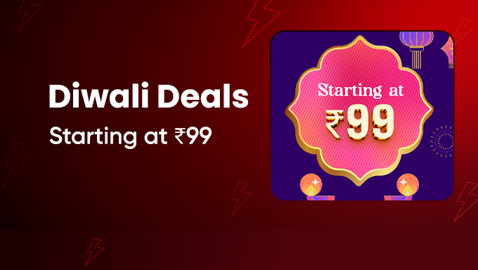 Diwali Deals | Starting at Just ₹99!