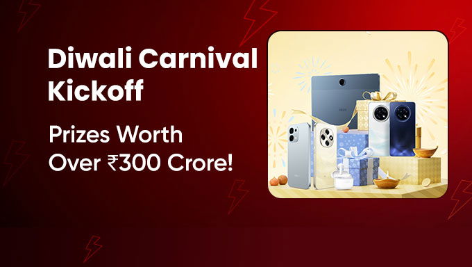 OPPO Diwali Carnival – Flat Discounts + Free Phones