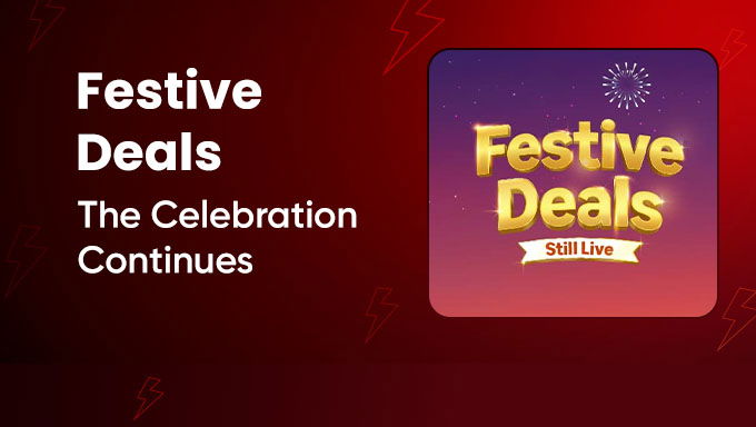 Amazon Festive Deals| Biggest Discounts + Extra 10% OFF With HDFC Bank Credit Card