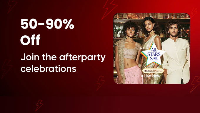AJIO After Party Celebration | 50–90% OFF