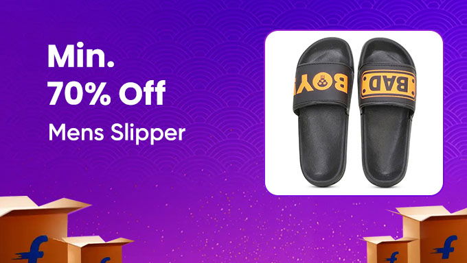 Men’s Slippers | Minimum 70% OFF