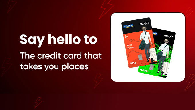 Scapia | Make Every Swipe Travel-Ready with the Scapia Credit Card