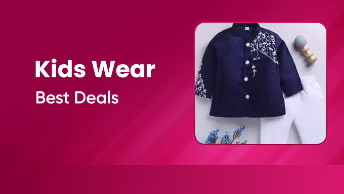 Kids' Ethnic Wear | Stylish Kurtas, Lehengas & More | Under ₹500