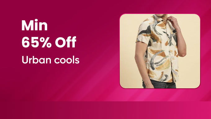 Urban Cools | Min 65% Off – Trendy Fashion at Steal Prices