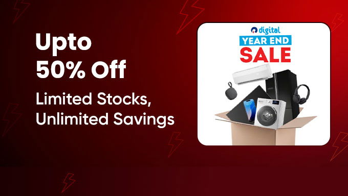 Reliance Digital Year-End Sale - Upto 50% Off + Extra 7.5% Instant Discount With HSBC Cards