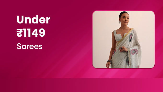 Sarees Under ₹1,149 | Stylish, Elegant & Affordable