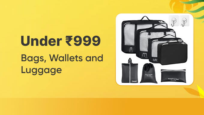 Bags | Wallets | Luggage Under ₹999