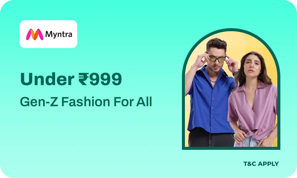 Gen-Z Fashion Deals - Styles Under ₹999