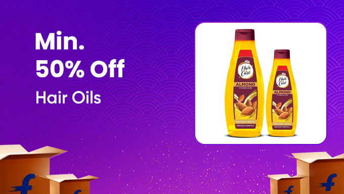 Min 50% Off | Top Hair Oils for Strong & Shiny Hair
