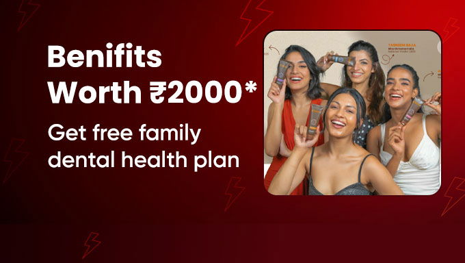 Get Free Family Dental Health Plan Worth ₹2000 | Clove Dental Offer