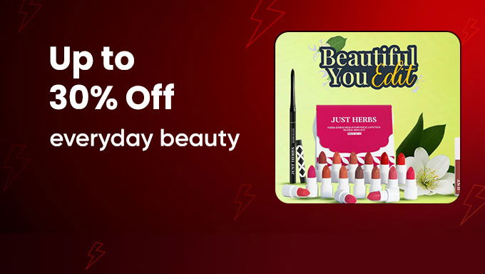Just Herbs Sale | Get Up to 30% Off on Natural Beauty Essentials