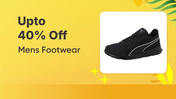 Men’s Footwear | Upto 40% OFF | Step Into Comfort & Style