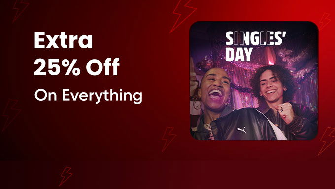 Puma Singles’ Day Mega Sale | Extra 25% OFF Everything!