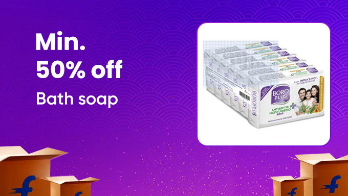 Bath Soaps | Minimum 50% OFF | Freshness That Feels Luxurious
