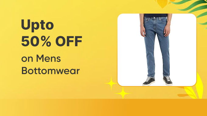 Men’s Bottomwear | Upto 50% OFF | Step Into Style & Comfort