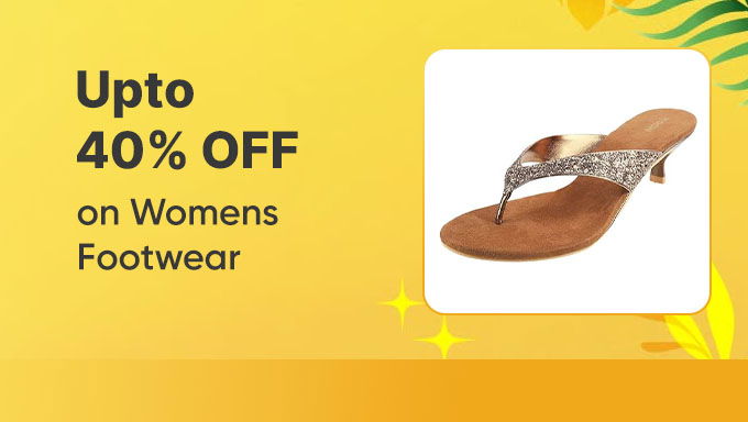 Women’s Footwear | Upto 40% OFF | Step Out in Style & Confidence