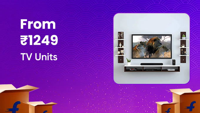 TV Units | Starting from ₹1,249 | Style Meets Functionality