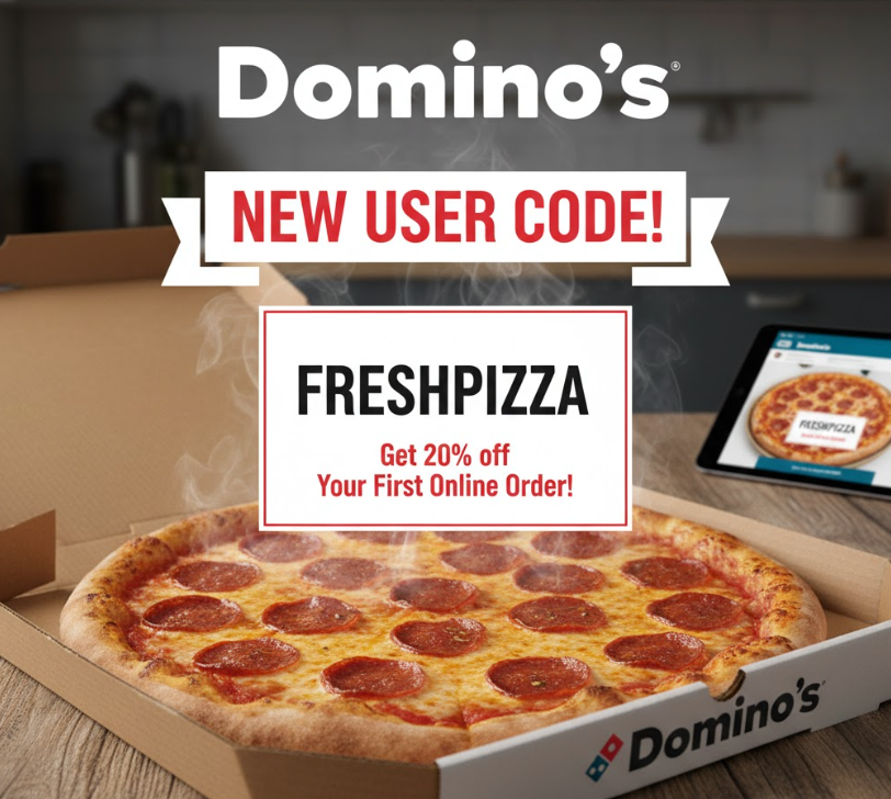 Dominos New User Coupon Code