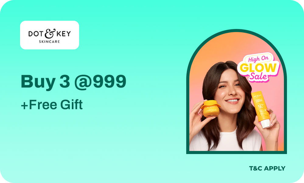 Dot & Key | Buy 3 @ ₹999 + Free Gift