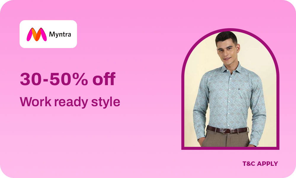 Smart Office Style | Flat 30–50% Off | Formal Must-Haves