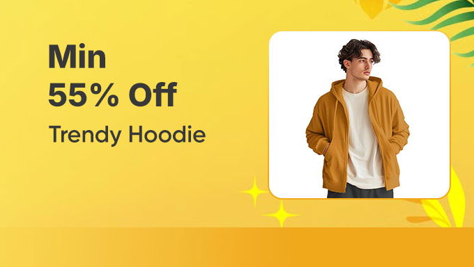 Hoodie Heat Deals | Min 55% Off Trendy Fits